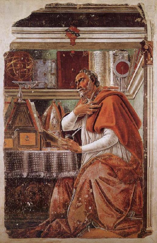 Sandro Botticelli St. Augustine china oil painting image